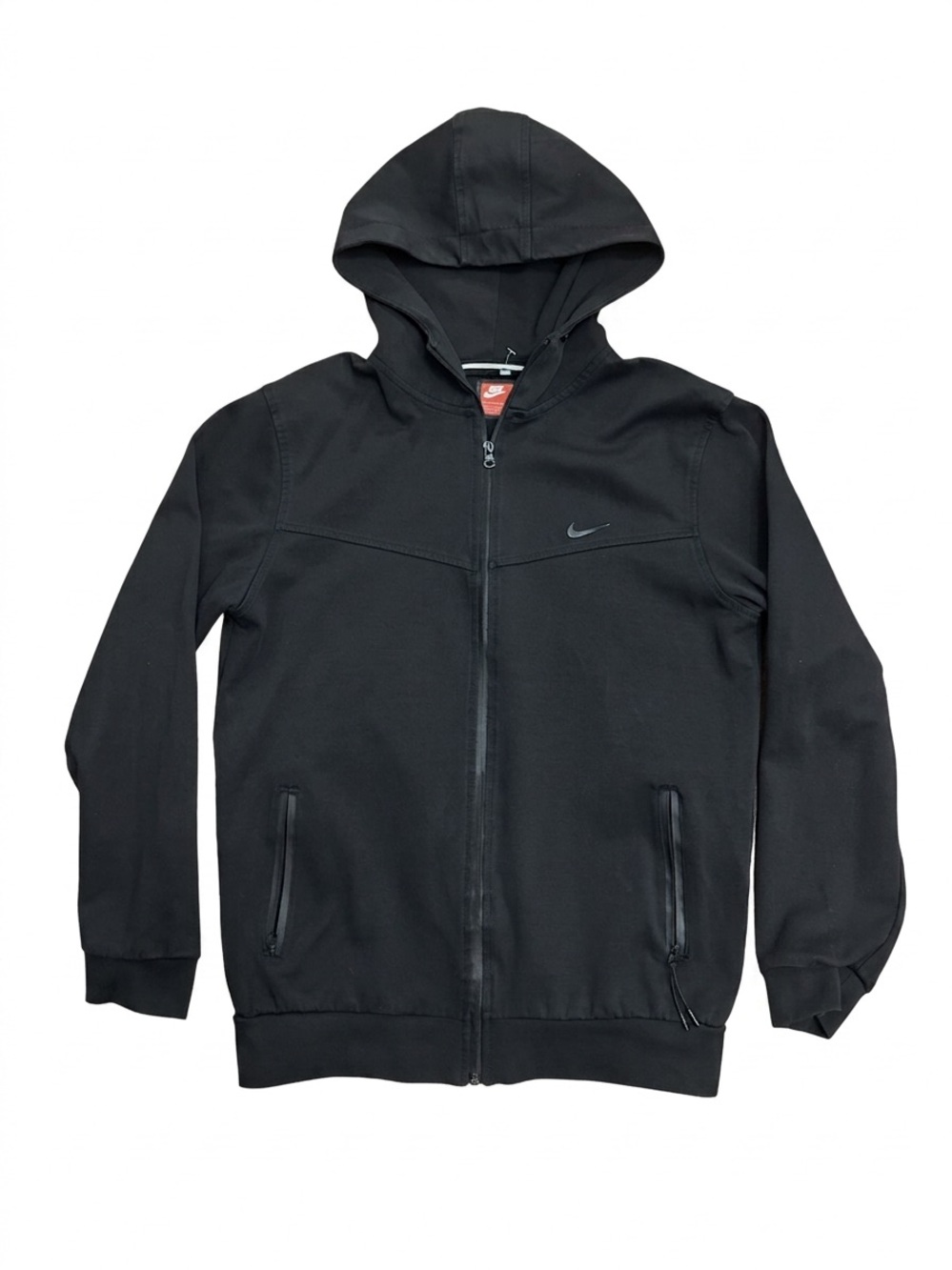 Nike Black Kids Zip-Up Hooded Jacket
